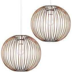 MiniSun Retro Style Globe Pendant Lamp