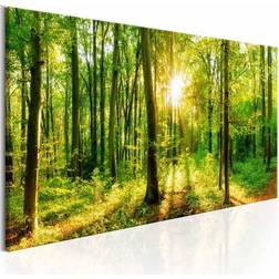 Artgeist Green Magic multifarvet print 50x150 Billede