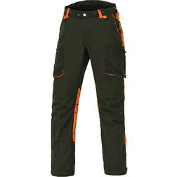 Pinewood Wolf Hunting Pants - Moss Green/AP Blaze