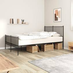 vidaXL with headboard & Metal Bed Frame Headboard