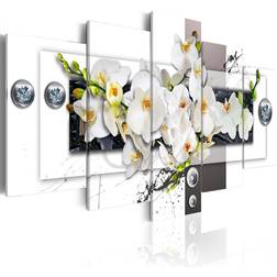 Artgeist Billede Mechanical Orchid Ramme