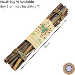 HappyPet willow sticks nature first small animal fun boredom breaking