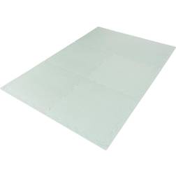 3 Sprouts Foam Puzzle Mat for Baby 47.0 W x 70.0 D in Green