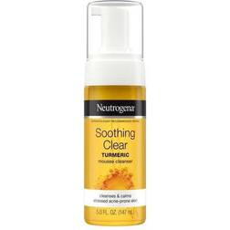 Neutrogena soothing clear turmeric mousse cleanser acne