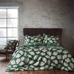 Leaf 200 Thread Count Duvet Cover Green