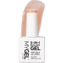 Mylee 5 In 1 Builder Gel 15Ml Laid Bare