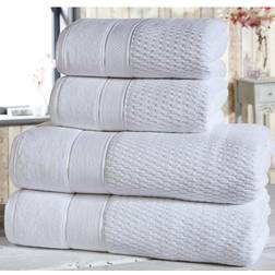Rapport Luxury Royal Velvet Badlakan Vit (120x70cm)