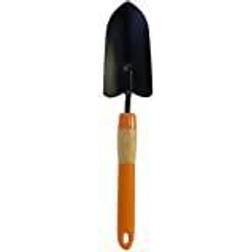 FlexrakeTrowel with Black Powder-Coated Head & Contoured Handle for Gardening