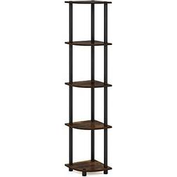 Furinno Turn-N-Tube 5 Tier Corner Multipurpose Book Shelf