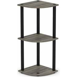 Furinno Turn-N-Tube 3-Tier Corner Book Shelf