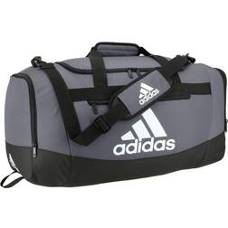 adidas Defender IV Medium Duffel Bag - Grey/White