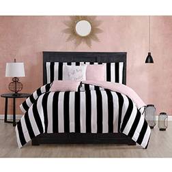 Juicy Couture JYZ010171 Cabana Stripe Bedspread White, Black