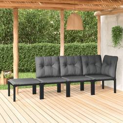 vidaXL 4 Loungeset