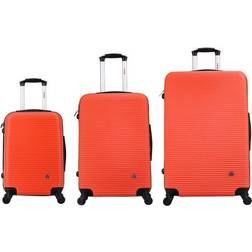 InUSA Royal 3-Pc. Lightweight Hardside Spinner Luggage Set