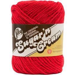 Sugar'N Cream Yarn Solids-Red 3 Pack