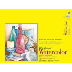 Strathmore watercolor paper pad 18"x24"-12 sheets -360118