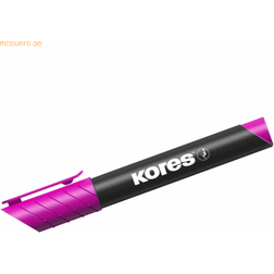 Kores Permanent-Marker K MARKER, Rundspitze, pink