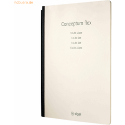 Sigel CF220 To-do-lista-anteckningsbok, 21,5 Conceptum flex