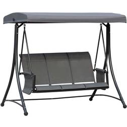 OutSunny 3 Seater Garden Swing