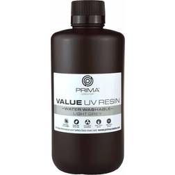 PrimaCreator Value Water Washable UV Resin 1000 ml Light Grey