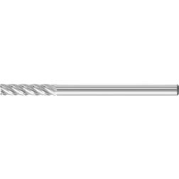 Pferd Hartmetall Hochleistungsfrässtift INOX Zylinder ZYAS stirnverzahnt Ø 03x13mm Schaft-Ø 3mm Edelstahl