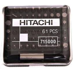 Hitachi Skruetrækker Bit Tilbehørssæt Hikoki 715000; 1/4''; 61 stk