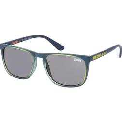 Superdry sunglasses stockholm matte blue yellow with