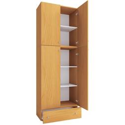 VCM LonaXXL Klædeskab Med Skuffe 200 x 70 x 39 cm Garderobeskab