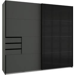 WIMEX Saigon Anthracite /Black Kleiderschrank 225x210cm