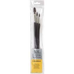 Winsor & Newton and Galeria Synthetic Brush 3pc