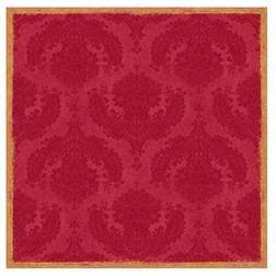 Duni silk stikdug Royal 84x84cm bordeaux