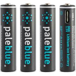 Paleblue Pale Blue Pale Blue Li-ion Rechargeabl Aaa Battery Usb-c