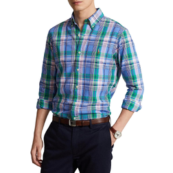 Polo Ralph Lauren Classic Fit Oxford Shirt - Blue/Pink Multi