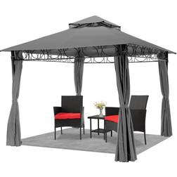 FDW 10'x10' Gazebo Outdoor Canopy UV Canopy