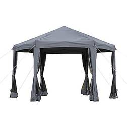 OutSunny 13' 13' Heavy Duty Pop Up Canopy