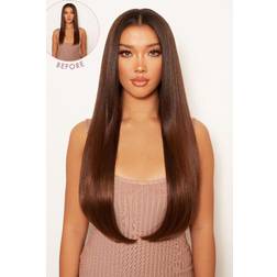 Lullabellz Thick 24" 1 Piece Straight Clip In Hair Extensions Golden