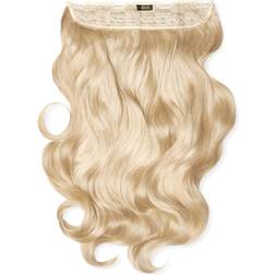 Lullabellz Thick 20" 1 Piece Curly Clip In Extensions Blonde