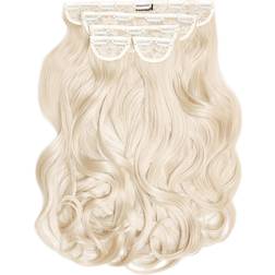 Lullabellz Super Thick 22" 5 Blow Dry Wavy Clip Blonde