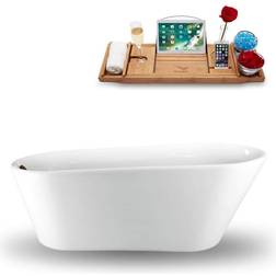 Streamline 65 Acrylic Flatbottom Non-Whirlpool Bathtub