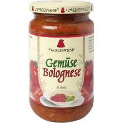 Zwergenwiese Gemüse Bolognese glutenfrei 340