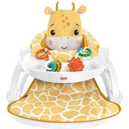 Fisher Price Sit Me Up Baby Floor Seat Tray Giraffe