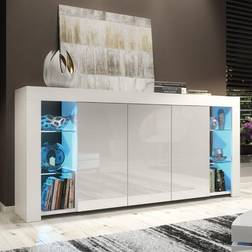 Creative Furniture Eden White Gloss Sideboard 164x83cm
