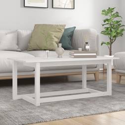 vidaXL 110x55x45 massivt fyrretræ Sofabord