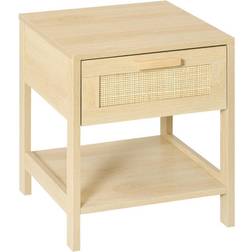 Homcom Nightstand Bedside Table