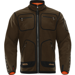 Härkila Kamko Fleece Hunting Jacket - Hunting Green/Orange Blaze