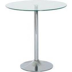 Homcom Round Bistro Pub Bar Table