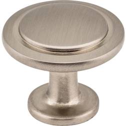 Elements 3960 Gatsby 1-1/4" Round Stepped Mushroom Hardware Knobs Mushroom