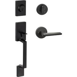 Sh507-R-Bg-Rd Stockholm Sectional Single Cylinder Keyed Entry Handleset