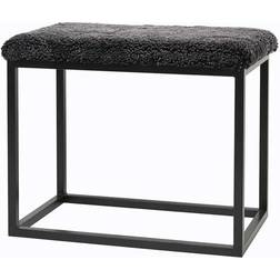 Skinnwille Skammel Palle M Grå 60 x 35 cm Siddebænk