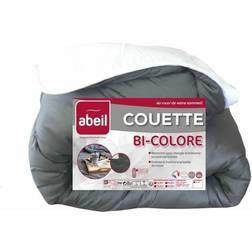 Abeil Hvid Grå Duvet 350 g/m² 200 x 200 cm Dundyne (200x200cm)